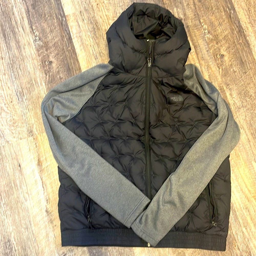 WOMANS XL Black North Face Winter Jacket